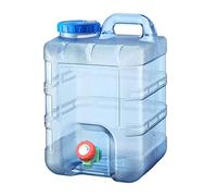 DimyFew Contenedor de Agua Portátil Diseñado para Facilitar el Transporte Bidón Grande Dispensador Tapa Sellada Plástico