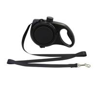 DimyFew Correa con Cuenco Plegable 3 en 1 Tazón Plegable Portátil para Parque, Viaje, Negro