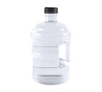 DimyFew Dispensador de Agua Depósito Cubeta Garrafa Contenedor Fabricado en PC Alimenticio Transparente con Buena Hermeticidad y Asa Ergonómica Adecuado para, 7.5l