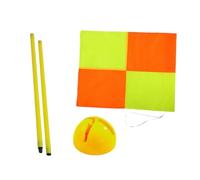 DimyFew Equipo de Entrenamiento de de de Fútbol, Poste de 1m Base Amarilla