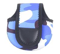 DimyFew Funda Protectora Carrete Pesca con Bolsa de Neopreno Resistente Al Agua Cubierta para Carrete de Trolling Adecuada para Pescadores Viajes de Pesca Com, Azul