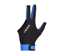 DimyFew Guante de Billar Unisex Guante Universal para Jugadores Guante de Dedos Adaptable a Mano Izquierda O Derecha Guante Deportivo Stick, Azul M, Universal