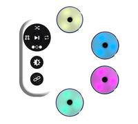 DimyFew Luces de Entrenamiento de Reacción de 4pcs, Entrenamiento de Respuesta a Agilidad de Velocidad para El Baloncesto