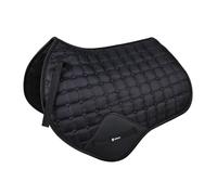 DimyFew Manta para Silla de Montar para Caballos, Absorbente del Sudor, Resistente Al Desgaste, Amortiguadora, Accesorio Deportivo Práctico, Colchoneta de Equ, Negro