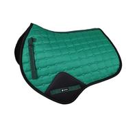 DimyFew Manta para Silla de Montar para Caballos, Absorbente del Sudor, Resistente Al Desgaste, Amortiguadora, Accesorio Deportivo Práctico, Colchoneta de Equ, Verde Oscuro