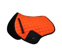 DimyFew Manta para Silla de Montar para Caballos, Absorbente del Sudor, Resistente Al Desgaste, Amortiguadora, Accesorio Deportivo Práctico, Colchoneta de Equ, Naranja