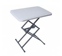 DimyFew Mesa Multiusos Abatible Ahorra Espacio Escritorio Ajustable Montaje Fácil Mesa Elevable para Espacios Pequeños, Blanco, con Ranura para Bolígrafo