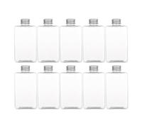 DimyFew Paquete de 10 Botellas de Jugo Reutilizables con Tapas para Bebidas Caseras, Ideales para Té, Batidos Y Licuados, 350ml