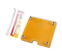 DimyFew Prensa para Raquetas de Tenis de Mesa Accesorio para Pegar Bordes Rodillo de Pegamento Manual Herramienta Compacta Apta para Clubes Torneos Principian