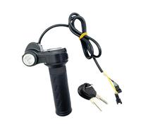 DimyFew Puño de Acelerador Eléctrico Compatible con Manillar de 22 Mm, Manillar Giratorio Resistente para Ciclismo, Motocicleta, Piezas de Repuesto para Motoc, Instalación Correcta