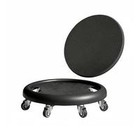 DimyFew Rueda Abdominal para Mujeres Disco de Entrenamiento Rodillo Deslizador Equipo de Núcleo con y Posicionamiento Estable Activa Músculos Profundos y, Negro