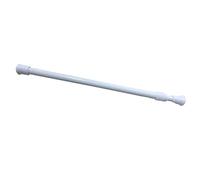DimyFew Tensión Barra Telescópica de Cortina Extensible Ajustable Resorte Plástico Acero Grueso Adecuada para Armarios Ventanas Puertas Separador de