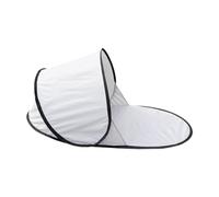 DimyFew Tienda de Playa de Una Sola Capa, Resistente Al Viento, Ideal para Actividades Al Aire Libre, Camping Familiar, Pesca Y Montañismo, Blanco