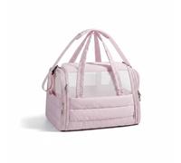 DimyFew tín Plegable Portátil Cuidado Animal Malla Transpirable para Viaje, Rosa