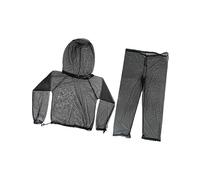 DimyFew Traje con Mosquitera, Traje de Pesca, Traje Ligero Y Transpirable de Protección Corporal, Traje de Apicultura, Trajes con Capucha de Malla para Agricu, Negro XL XXL