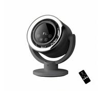 DimyFew Ventilador Recargable Distancia Compacto Ventilador Circulador USB- para Escritorio, Gris Sencillo, Edición Estándar Recargable