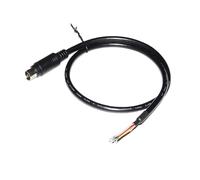 DIN 4PIN 5PIN 6PIN 8PIN MD4 MD5 MD6 MD8 Conector Macho Cable DE DESCONEXIÓN DE PROGRAMACIÓN PLC (Color : MD 8-Pin, Size : 1.0m)