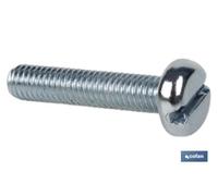 DIN 608 Tornillo de Arado M10x35, Cabeza Avellanada, Cuello Cuadrado, Calidad 8.8, Bicromatado, con Tuerca DIN 937