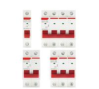 Din Rail 1P 2P 3P 4P 40A 63A 100A 125A Knife Main Switch Isolating Switch for Home Industrial Use Circuit Breaker AC 230V 400V(3P,100A)