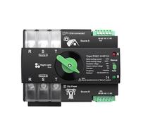 Din Rail 3 phase ATS 3P 63A 100A 125A 230V Dual Power Automatic Transfer Electrical Selector Switch Uninterrupted TOQ7(63A)