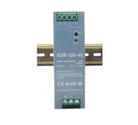 DIN-Rail Fuente de alimentación EDR-120-24 Fuente de alimentación de Carril DIN de 120 W, 24 V CC, 5 A CA/CC (Size : 48V, Color : 120W)