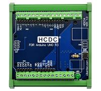 DIN Rail Mount Pinout Breakout Terminal Block Module for Arduino UNO R3