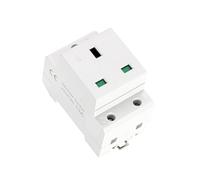 Din Rail Socket Modular Type AC Power Socket Plug EU/FR/US/UK/IT Standard 16A 220V AC Connector Grey AC30 Adapter Connector,práctico