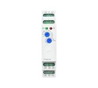 Din Rail Time Relay A Power-On Delay B Delay Disconnection AC/DC 12V-240V 16A 0.1S~10 Days(TY09-A2 ACDC12-240V)