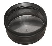 Dinak deko pellets - Colector hollin corto deko pellets diámetro 80