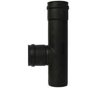 Dinak deko pellets - Te 90º macho hembra entrada hembra deko pellets diámetro 80