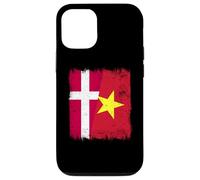 Dinamarca Vietnam Media Bandera Danesa Vietnamita Historia Carcasa para iPhone 12/12 Pro