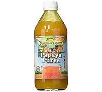 Dinámica salud Papaya puré - 16 oz (Paquete de 3)