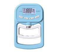 Dinamómetro de agarre manual - Dynamometer Grip Fuerza | Probador de agarre manual portátil con batería - Alta - Determinación de diseño secreto medidor de entrenamiento con recordatorio inteligente