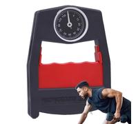 Dinamómetro de mano - 10,5 x 15 x 2 cm, probador de fuerza de agarre, herramienta de ejercicio de dedos, equipo deportivo de muñeca, antebrazo, fortalecedor de mano ajustable para pruebas de fuerza de
