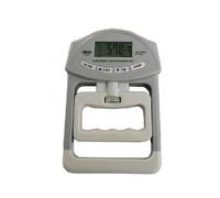 Dinamómetro de mano Digital 90 kg medidor medición fuerza agarre alta precisión for suministros prueba aptitud física(Grey)
