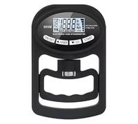 Dinamómetro de mano digital, probador de fuerza de agarre con pantalla LCD y memoria de usuario, medidor de agarre de mano multiusos recargable por USB para fitness, deporte y entrenamiento
