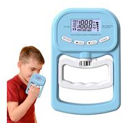 Dinamómetro de mano, probador de agarre portátil, medidor de potencia manual, lector de fitness, medidor de fuerza de agarre, medidor de fuerza de agarre, diseño alimentado por pilas, evaluación de