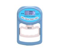 Dinamómetro de pinza de mano electrónico digital, medidor de fuerza de agarre for potencia de agarre de mano de 0 a 120 kg, entrenador de mano deportivo de amplia aplicación(EH108 Blue)