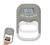 Dinamómetro digital para la toma -19,5 x 13 cm pinza electrónica, comprobador recargable para la toma - Para la recuperación del cuerpo ejercicios deportivos oficina gimnasio en casa