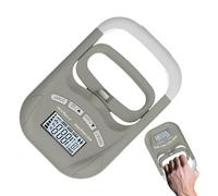 Dinamómetro manual: pantalla digital recargable, capacidad de 180 kg, equipo de entrenamiento manual para controlar la fuerza y mejorar el agarre | para entrenamiento de recuperación muscula