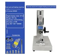 Dinamómetro, Máquina de prueba compresión tracción HLD, banco pruebas, pantalla Digital, soporte calibre Push-Pull, probador Base dinamómetro tornillo(ZP-100)