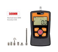 Dinamómetro, Medidor de fuerza Digital, probador tensión resorte empuje, máquina tracción presión 100N/500N, instrumento medición prueba, medidor y(500N)