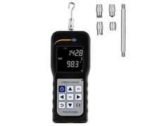Dinamómetro PCE-FM 500N para medición de fuerza de tracción y medición de fuerza de presión hasta 500 N/con celda de medición de fuerza interna/interfaz USB para transferencia de datos