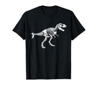 Dinausaur Skeleton Dog Bites Funny Animals Lover Camiseta