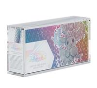 Dinavio Crafthouse Prismatic Evolutions SPC Box - Vitrina acrílica con tapa magnética, acrílico de 8 + 5 mm de grosor con imanes de 5 x 3 mm, compatible con caja de colección Prismatic Evolutions
