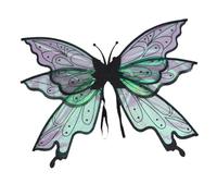 Dinchaakuarry Alas De Ángel para Mujeres - Alas De Brillantes con Diseño Elegante Y Efecto Brillante para Adultos Y Adolescentes | Halloween Butterfly Wings For Girls Disfraz Fiestas, Cosplay Event
