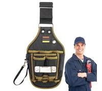 Dinchaakuarry de trabajo para la construcción de hombres, la de herramientas de cinturón - s de cinturón de herramientas de carpintero,Fundas electricistas, paquetes de cintura de senderismo, ranura