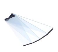 Dinchaakuarry Deflector de Jaula de pájaro Protector de Salpicaduras Tapa Jaula protección de Basura para Jaula de pájaros Deflector de Ardilla Deflector para pájaros Deflector para pájaros