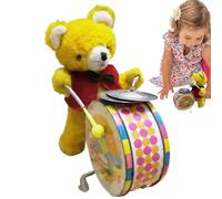 Dinchaakuarry Rabbit Clockwork Toy - Stuffed Animal Wind Up Toys - Realistic Electric Animal Robot Model For Easter Kid Children Boys Girls