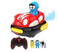 Dinchaakuarry Remote Control Bumper Car - Racing Car Toys,2.4GHz Small Battle Vehicle Toy, Cartoon Children Playing Supplies for Boys Girls Aged 3+